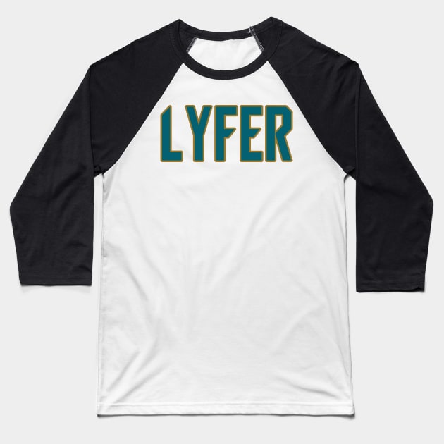 Jacksonville LYFER!!! Baseball T-Shirt by OffesniveLine